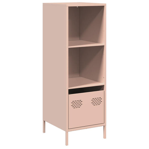 vidaXL Highboard Rosa 35x39x103,5 cm Stahl