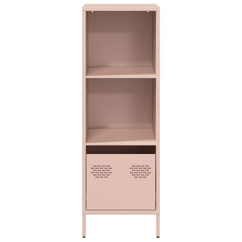 vidaXL Highboard Rosa 35x39x103,5 cm Stahl