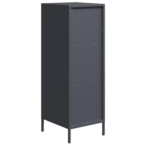 vidaXL Highboard Anthrazit 35x39x103,5 cm Stahl