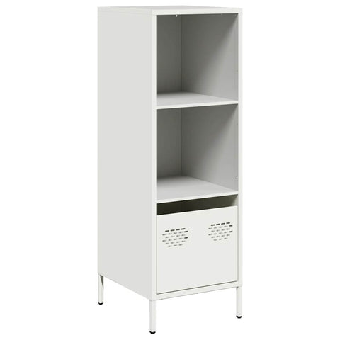 vidaXL Highboard Weiß 35x39x103,5 cm Stahl