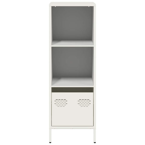 vidaXL Highboard Weiß 35x39x103,5 cm Stahl