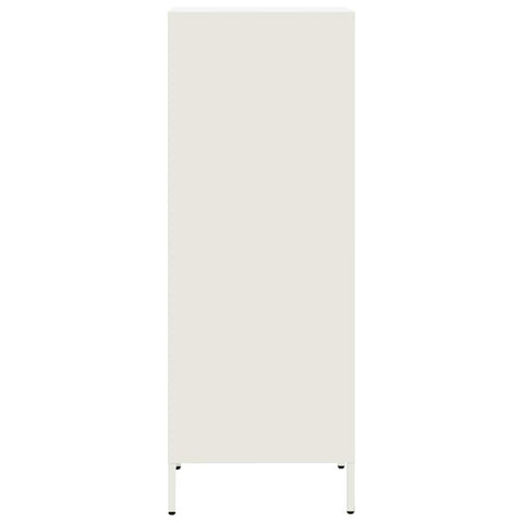 vidaXL Highboard Weiß 35x39x103,5 cm Stahl