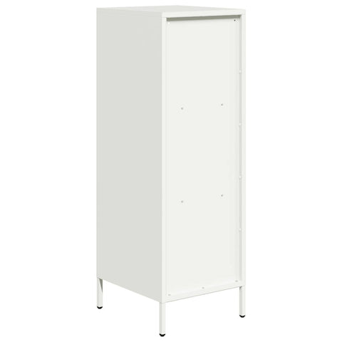 vidaXL Highboard Weiß 35x39x103,5 cm Stahl