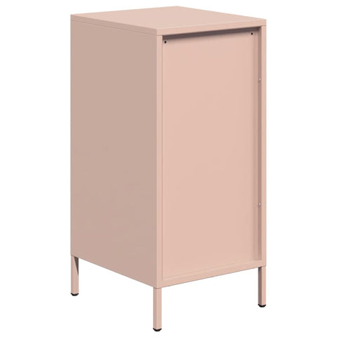 vidaXL Sideboard Rosa 35x39x73,5 cm Kaltgewalzter Stahl