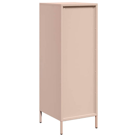 vidaXL Highboard Rosa 39x35x103,5 cm Stahl