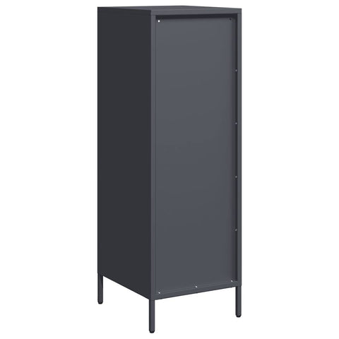 vidaXL Highboard Anthrazit 39x35x103,5 cm Stahl