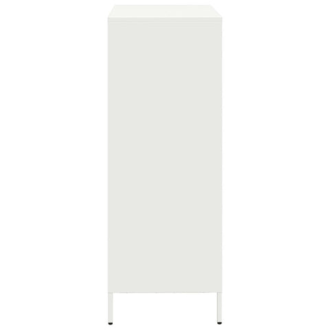 vidaXL Highboard Weiß 39x35x103,5 cm Stahl