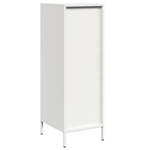 vidaXL Highboard Weiß 39x35x103,5 cm Stahl