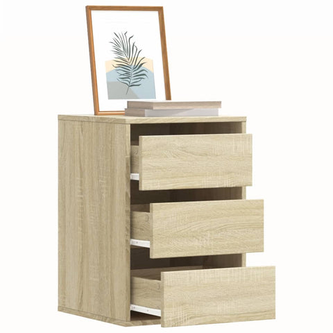 vidaXL Kommode Sonoma-Eiche 40x41x58 cm Holzwerkstoff