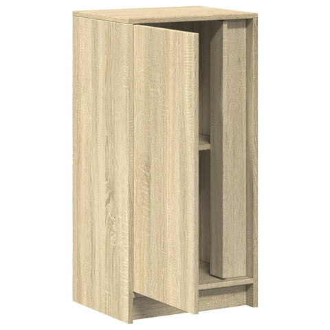 vidaXL LED-Sideboard Sonoma-Eiche 42,5x34x85 cm Holzwerkstoff