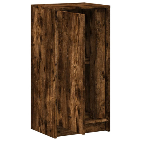 vidaXL LED-Sideboard Räuchereiche 42,5x34x85 cm Holzwerkstoff