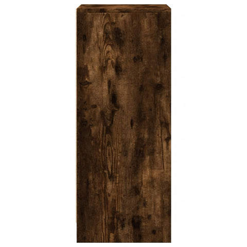 vidaXL LED-Sideboard Räuchereiche 42,5x34x85 cm Holzwerkstoff