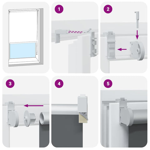 hocami - Verdunkelungsrollo Grün 125x150cm Stoffbreite 121,6cm Polyester - verdunkelungsrollo-grun-125x150cm-stoffbreite-121-6cm-polyester - 
