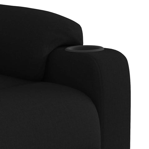 vidaXL Relaxsessel Schwarz Stoff