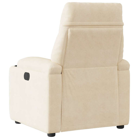 vidaXL Relaxsessel Beige Mikrofasergewebe