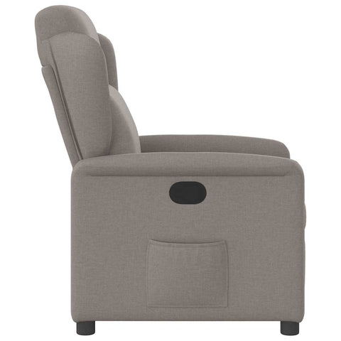 Relaxsessel Taupe Stoff