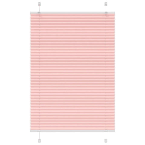 hocami - Plissee Rosa 85x100 cm Stoffbreite 84,4 cm Polyester - plissee-rosa-85x100-cm-stoffbreite-84-4-cm-polyester - 