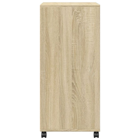 vidaXL Rollschrank Sonoma-Eiche 55x40x91 cm Holzwerkstoff