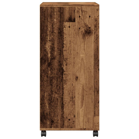 vidaXL Rollschrank Altholz-Optik 55x40x91 cm Holzwerkstoff