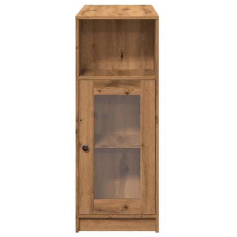 Bartisch mit Regal Artisan-Eiche 101x40x103,5 cm Holzwerkstoff