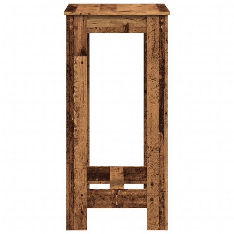 Bartisch Altholz-Optik 51x50x103,5 cm Holzwerkstoff