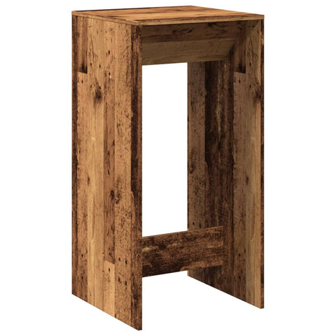 Bartisch Altholz-Optik 51x50x103,5 cm Holzwerkstoff