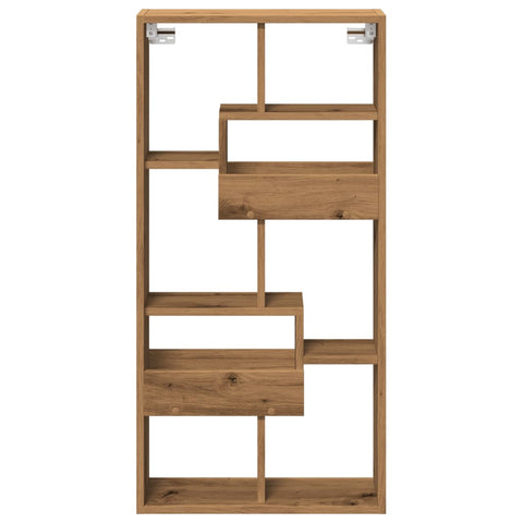 vidaXL Wandschrank Artisan-Eiche 50x15x100 cm Holzwerkstoff