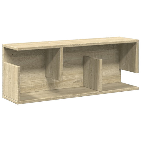 vidaXL Wandschrank 80x20x30 cm Sonoma Eiche Holzwerkstoff