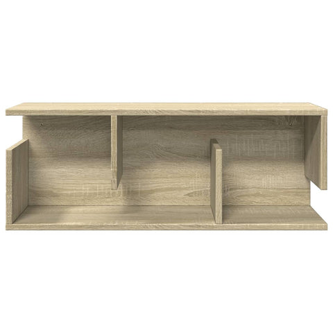 vidaXL Wandschrank 80x20x30 cm Sonoma Eiche Holzwerkstoff