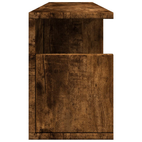 vidaXL Wandschrank 80x20x30 cm Räuchereiche Holzwerkstoff