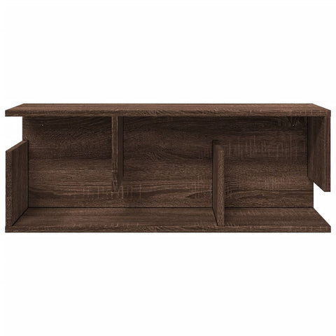 vidaXL Wandschrank 80x20x30 cm Eichen-Optik Holzwerkstoff