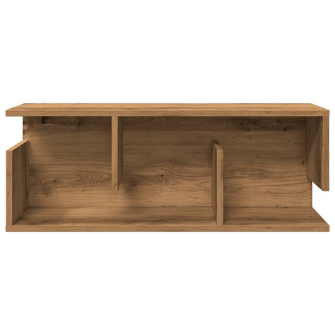 vidaXL Wandschrank 80x20x30 cm Artisan-Eiche Holzwerkstoff