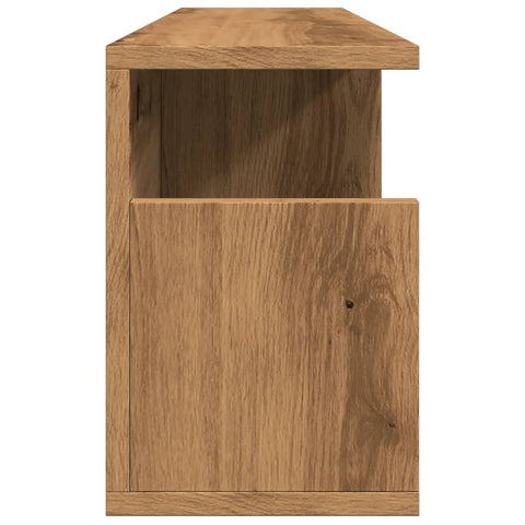 vidaXL Wandschrank 80x20x30 cm Artisan-Eiche Holzwerkstoff