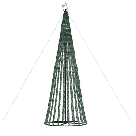 vidaXL Weihnachtsbaum Kegelform 1028 LEDs Blau 403 cm