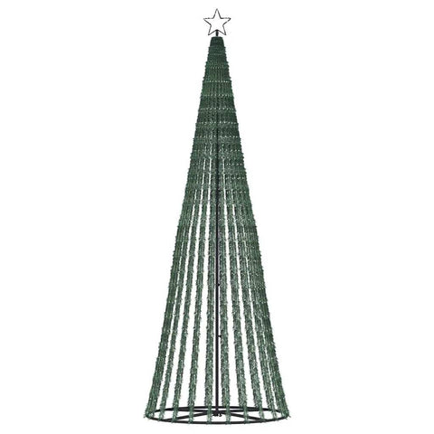 LED Weihnachtsbaum 1028 LEDs Mehrfarbig 403 cm