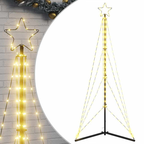 Weihnachtsbaum-Beleuchtung 363 LEDs Warmweiß 180 cm