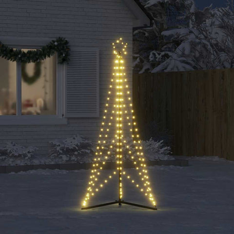 Weihnachtsbaum-Beleuchtung 363 LEDs Warmweiß 180 cm