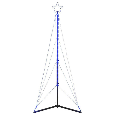 Weihnachtsbaum-Beleuchtung 363 LEDs Blau 180 cm