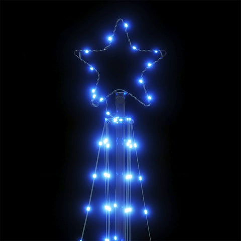 Weihnachtsbaum-Beleuchtung 363 LEDs Blau 180 cm