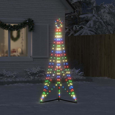 Weihnachtsbaum-Beleuchtung 363 LEDs Mehrfarbig 180 cm