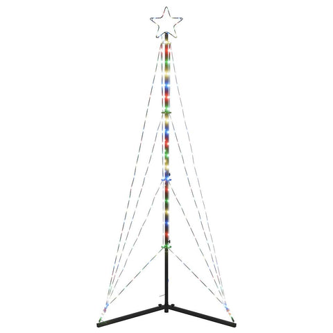 Weihnachtsbaum-Beleuchtung 363 LEDs Mehrfarbig 180 cm