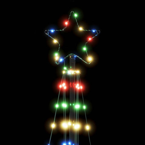 Weihnachtsbaum-Beleuchtung 363 LEDs Mehrfarbig 180 cm