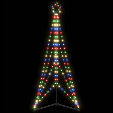 Weihnachtsbaum-Beleuchtung 363 LEDs Mehrfarbig 180 cm