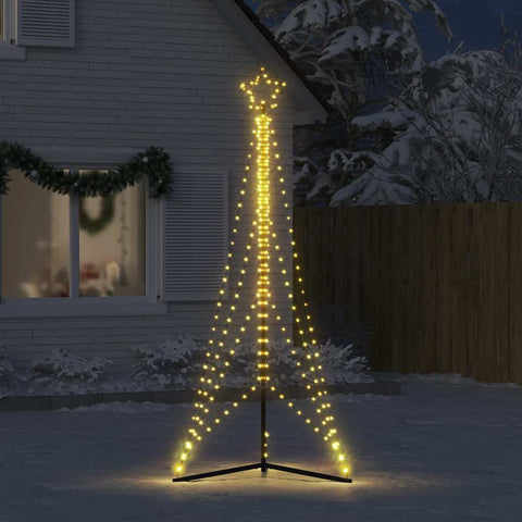 Weihnachtsbaum-Beleuchtung 483 LEDs Warmweiß 240 cm