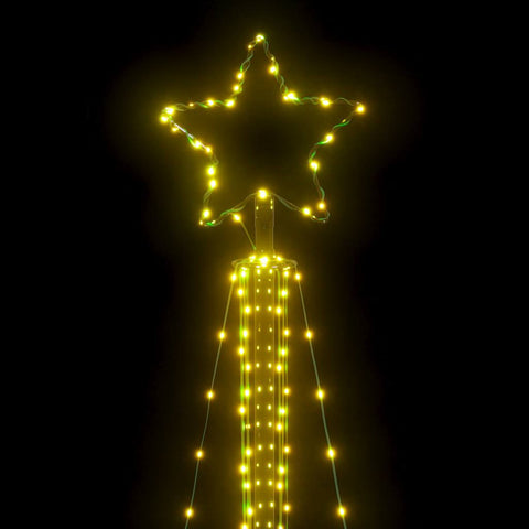 Weihnachtsbaum-Beleuchtung 483 LEDs Warmweiß 240 cm