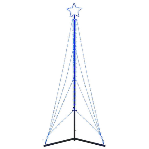 Weihnachtsbaum-Beleuchtung 483 LEDs Blau 240 cm