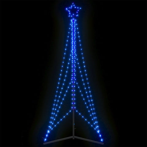 Weihnachtsbaum-Beleuchtung 483 LEDs Blau 240 cm