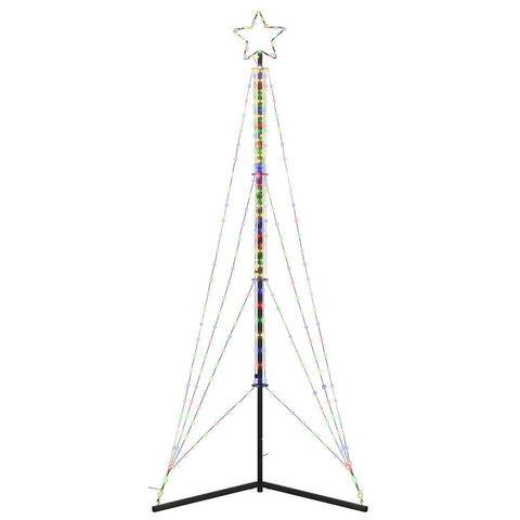 Weihnachtsbaum-Beleuchtung 483 LEDs Mehrfarbig 240 cm