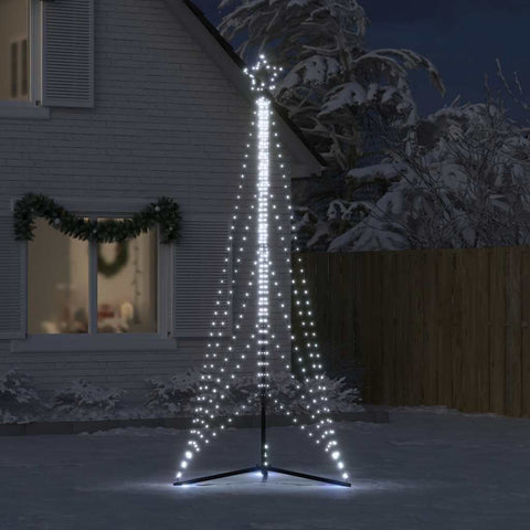 Weihnachtsbaum-Beleuchtung 525 LEDs Kaltweiß 300 cm