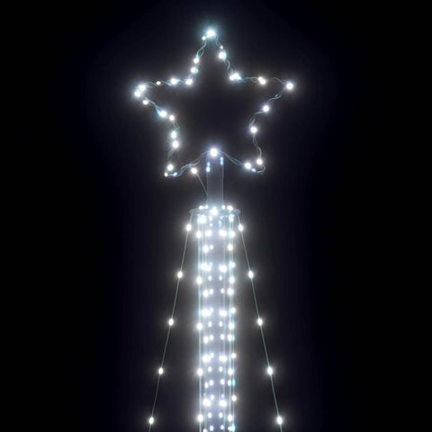 Weihnachtsbaum-Beleuchtung 525 LEDs Kaltweiß 300 cm